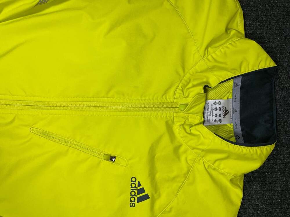 Adidas Supernova Windstopper Active Shell Neon Yellow Running Jacket